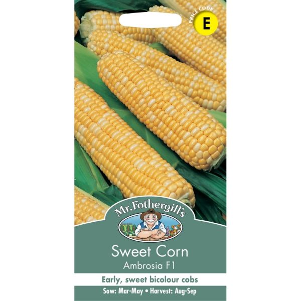 Sweet Corn Ambrosia F1 Seeds